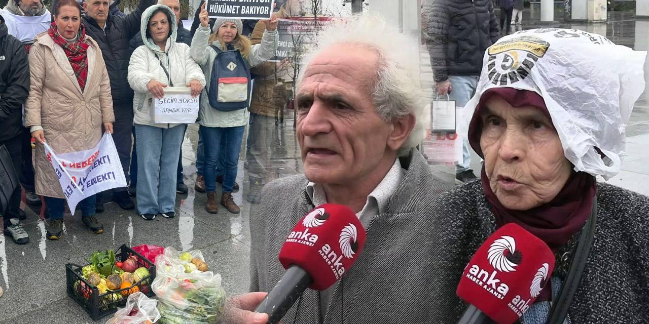 Emekliler meydanlara çıktı, geriye bu utanç veren sözler kaldı: Sıcak ekmek görmedik biz