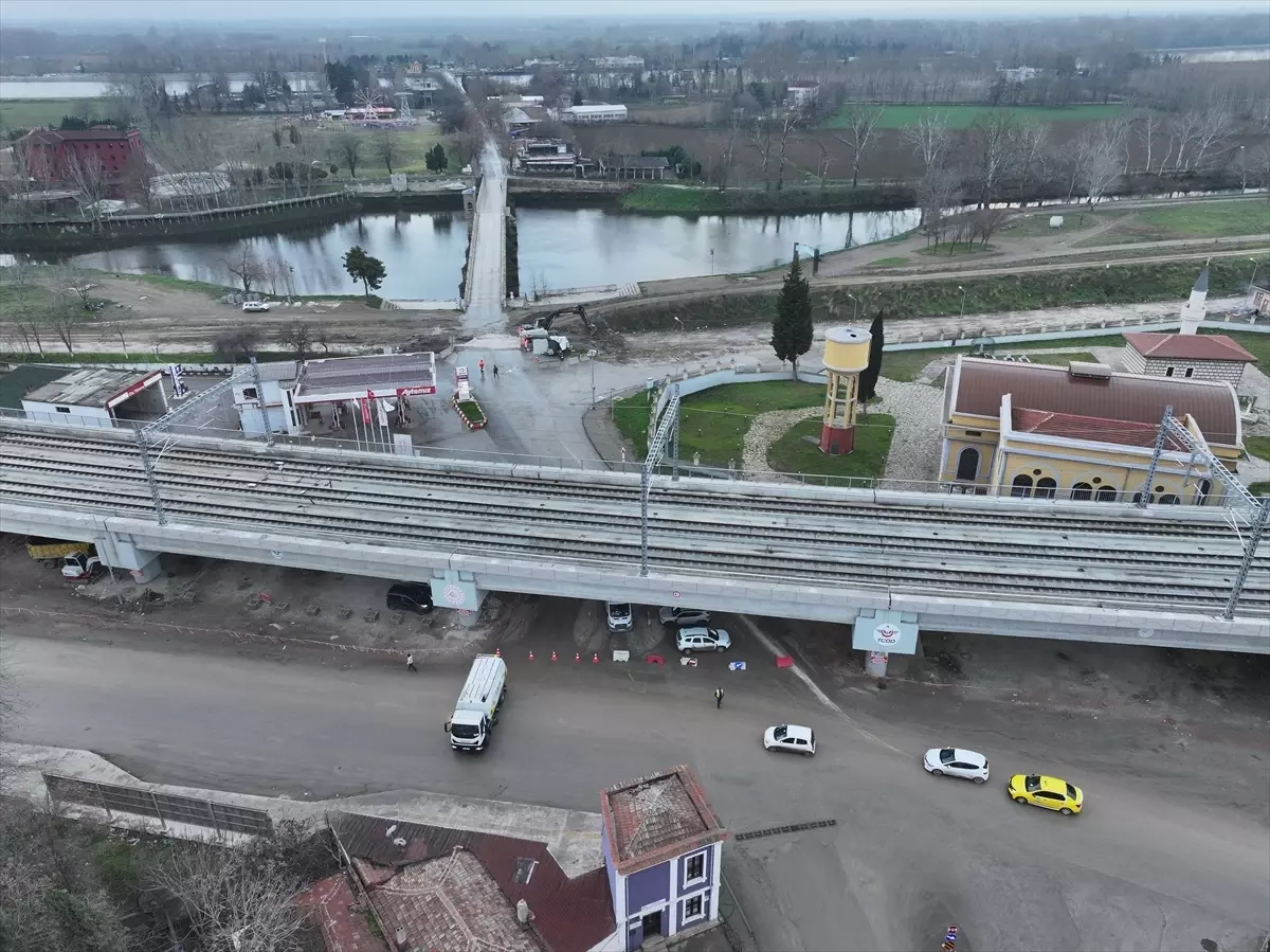 Tunca Köprüsü’nde Hemzemin Geçit Kaldırılıyor