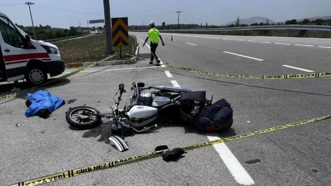 Uşak’ta Motosiklet Kazası: Sürücü Hayatını Kaybetti